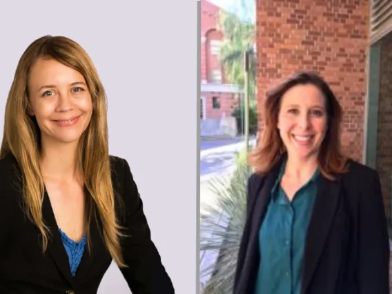 Alethia Ida and Erin Ratcliff headshots